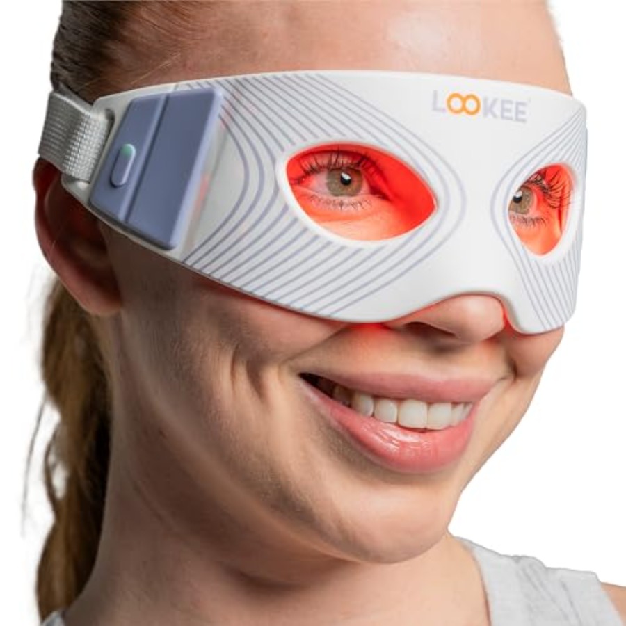 Light Therapy Glasses - LOOKEE Under Eye Red Light Therapy
