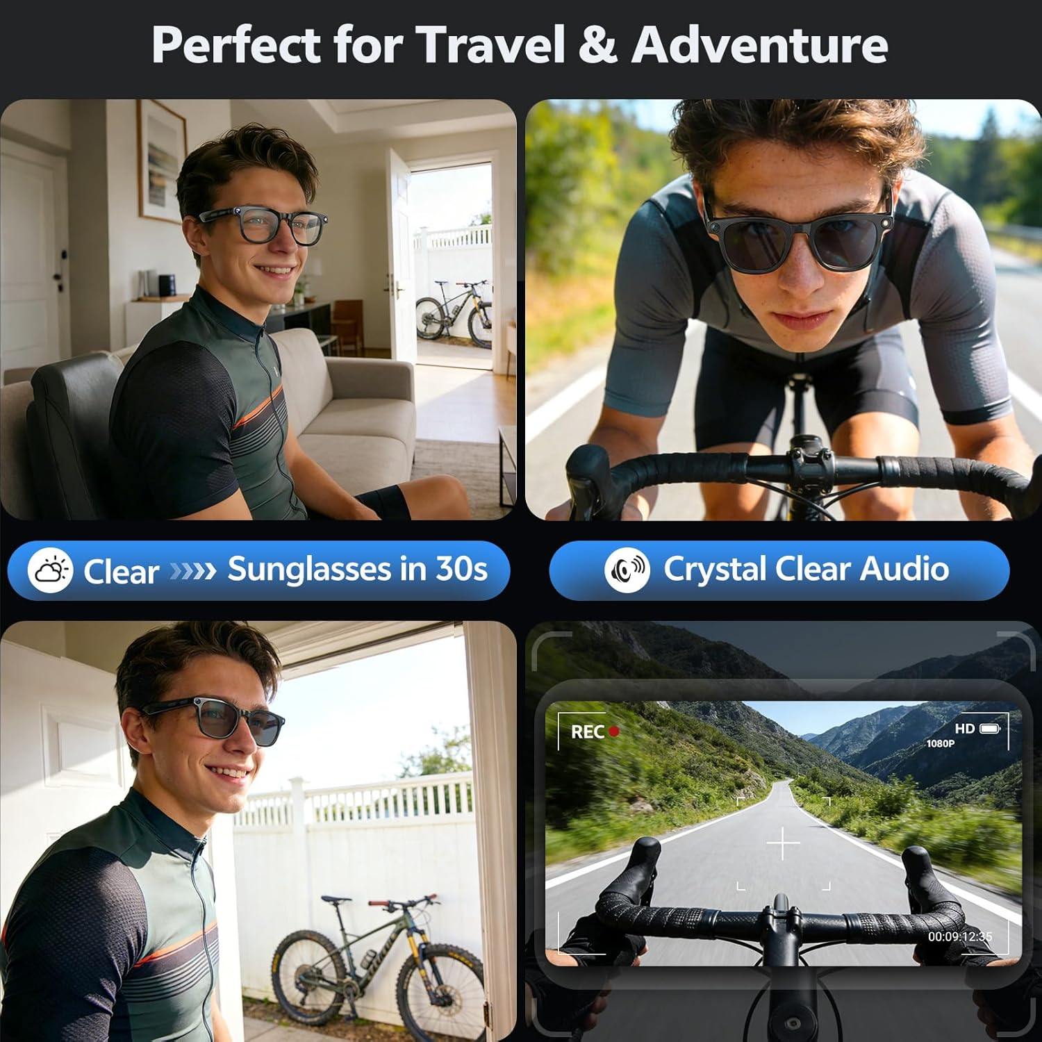2026 4K 8MP Smart Glasses Men  - Smart Glasses Lens recensie en prijs