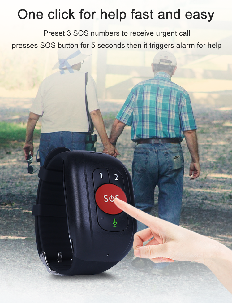 Elder 4G LTE GPS Tracker Brace - Fall Detection Watch recensie en prijs