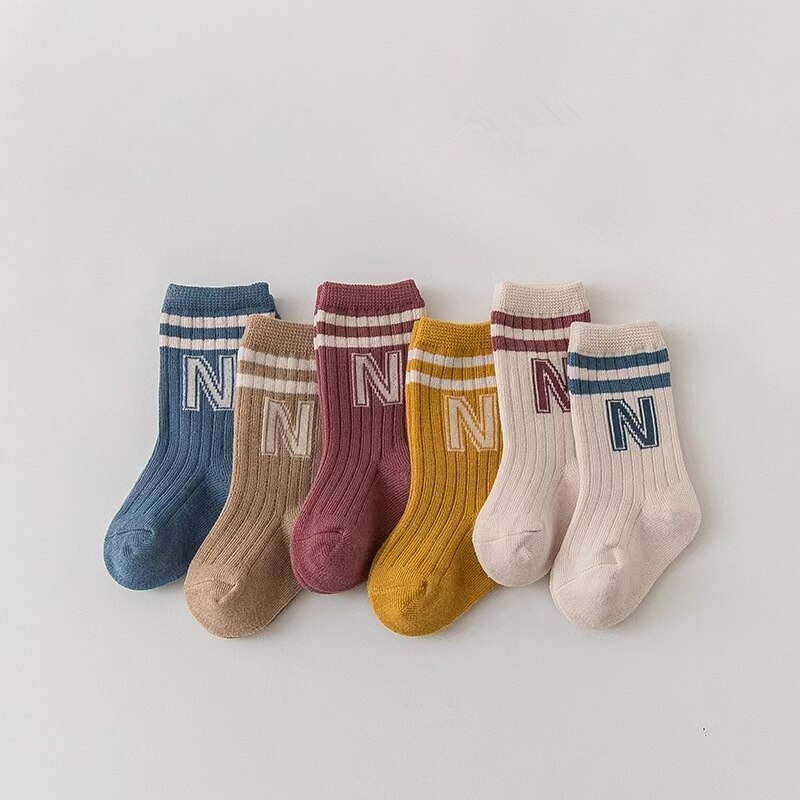 3 Pairs Baby Letter Socks Knit - Baby Sock Oximeter recensie en prijs