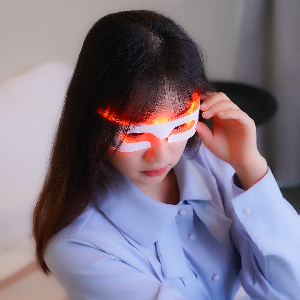 LED Eyecare Mask Device EMS Si - Light Therapy Glasses recensie en prijs