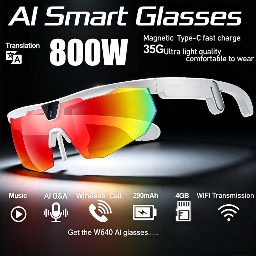BT Cycling Sunglasses AI Voice - Smart Glasses Lens recensie en prijs