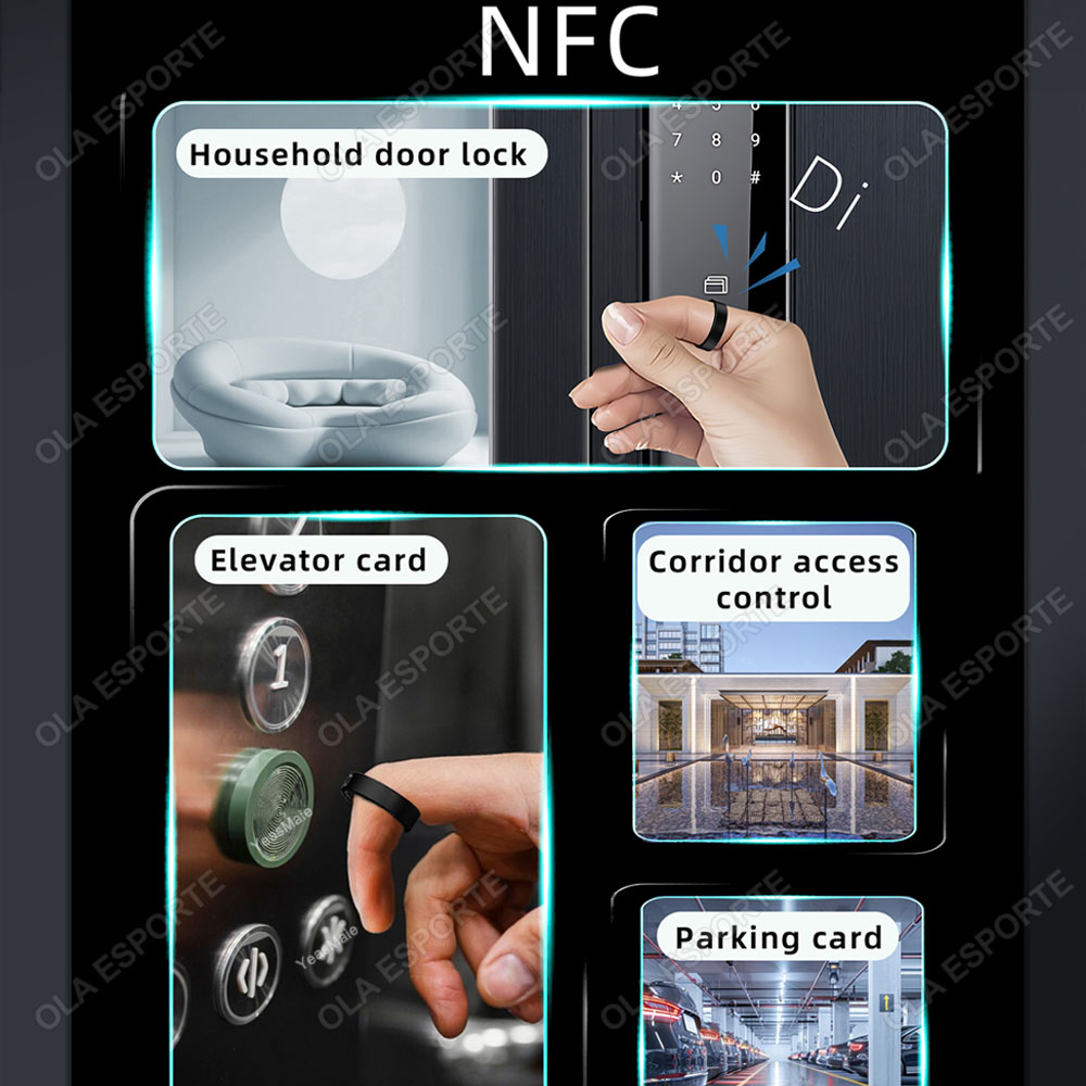 New Smart Ring Men Women 2025  - Smart Ring Nfc Pay recensie en prijs
