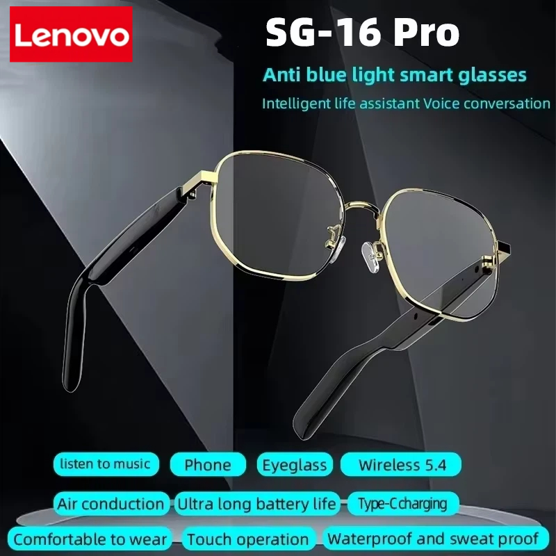 Lenovo New SG-16 Pro Smart Aud - Smart Glasses Lens recensie en prijs