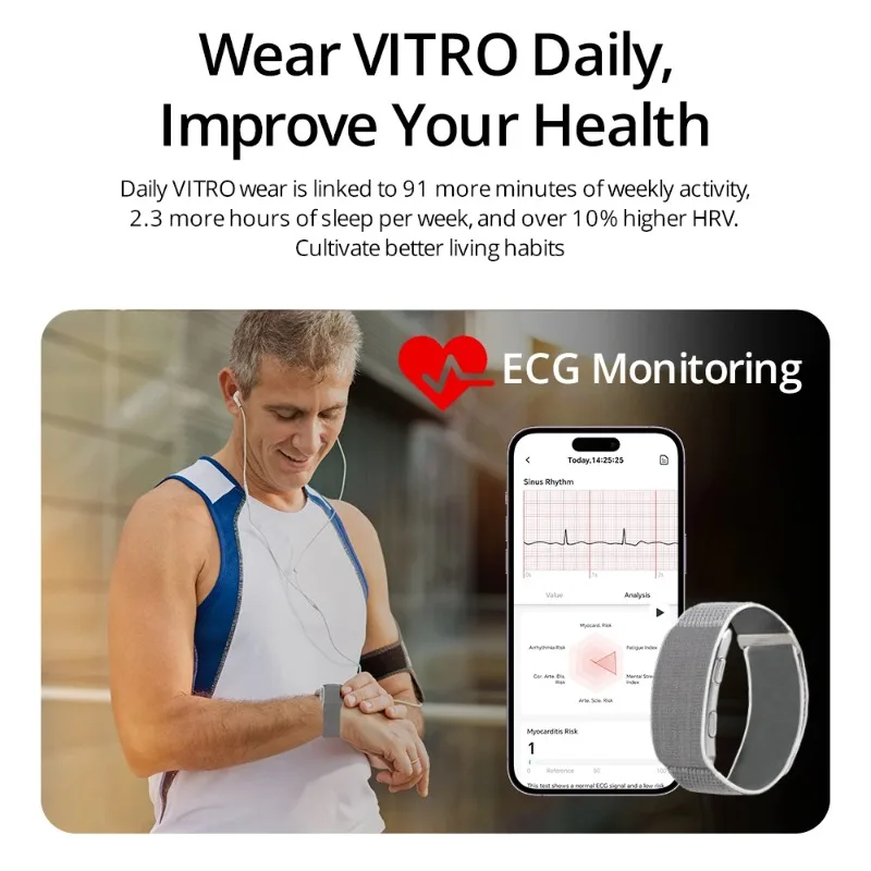 Men Smart Watch ECG Health Blo - Fall Detection Watch recensie en prijs