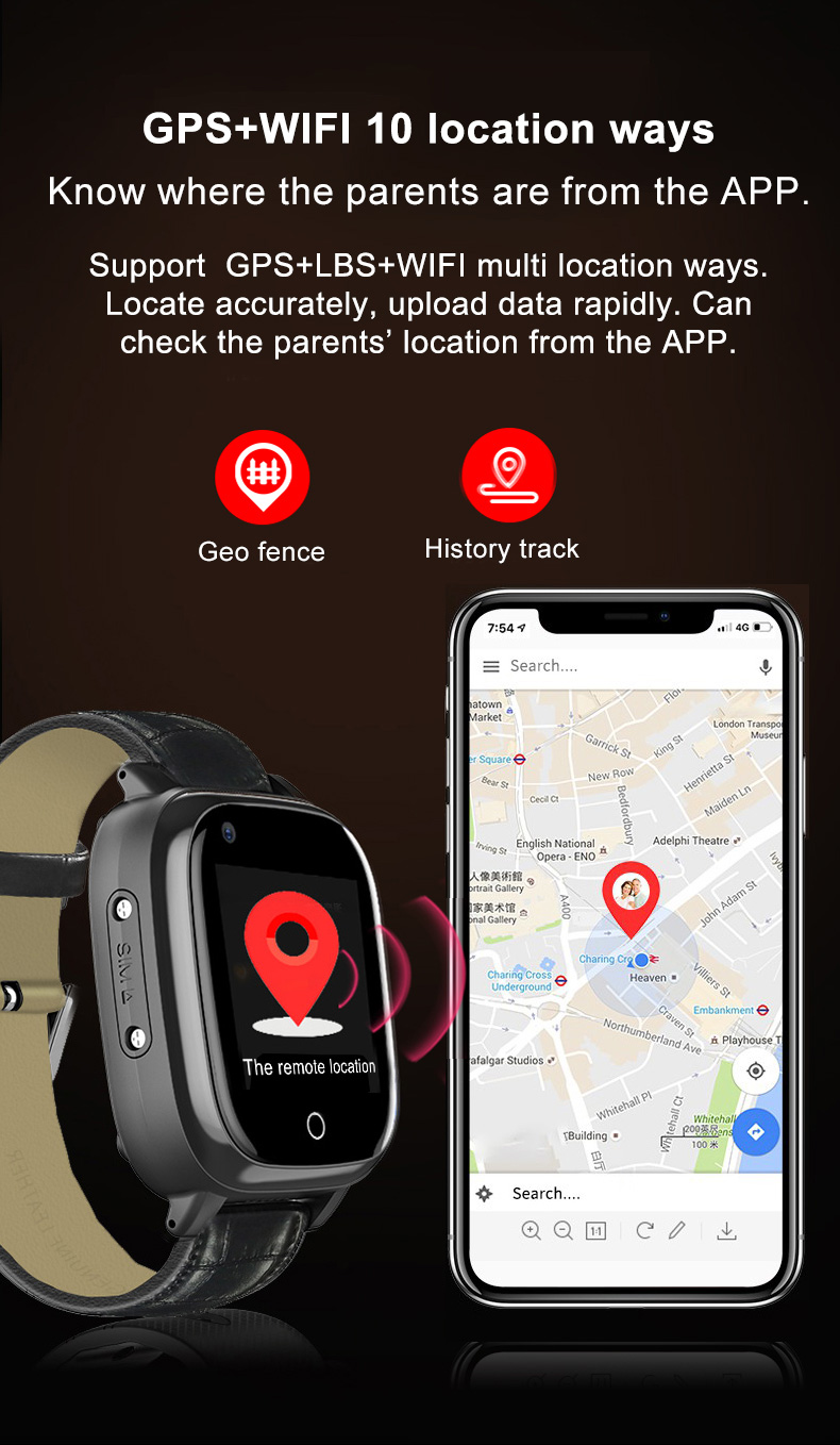 Elderly Smart Watch For Senior - Fall Detection Watch recensie en prijs
