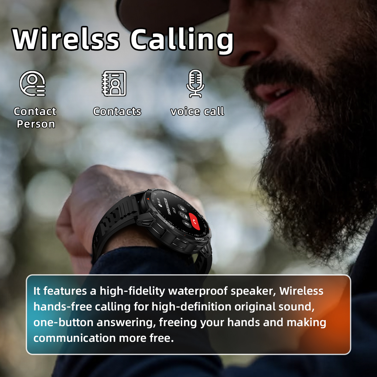 2026 New Military Smart Watch  - Smart Insole Pressure recensie en prijs