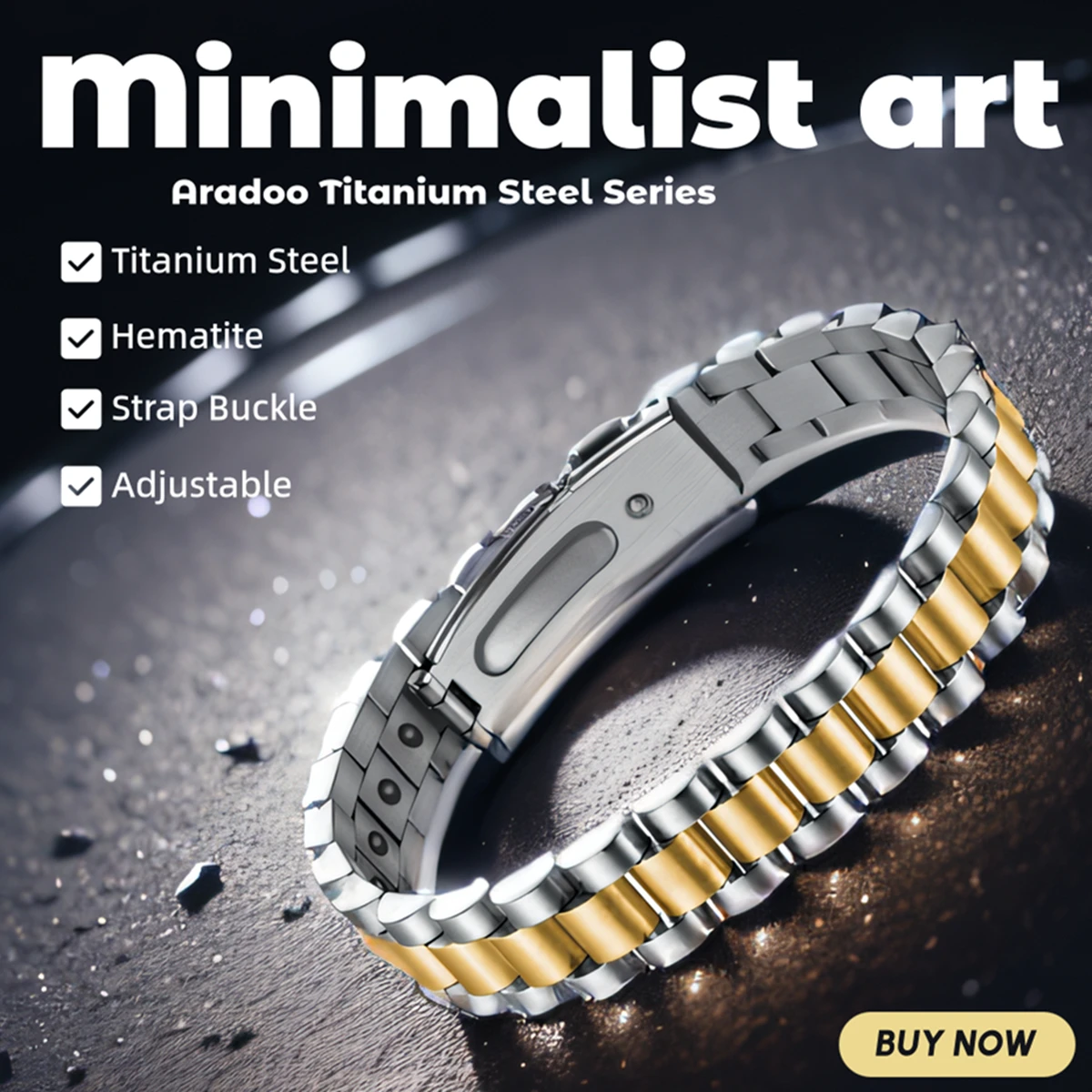 Titanium Steel Hematite Magnet - Meditation Headband Eeg recensie en prijs