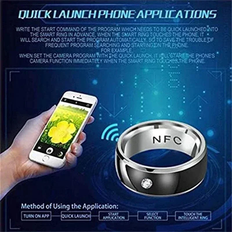 Smart Ring Wearable Technology - Smart Ring Nfc Pay recensie en prijs