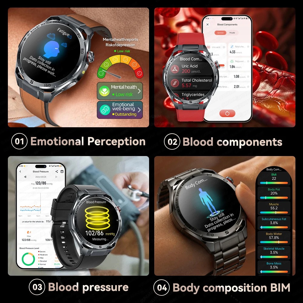 New Blood Pressure Uric Acid B - Fatigue Band Monitor recensie en prijs