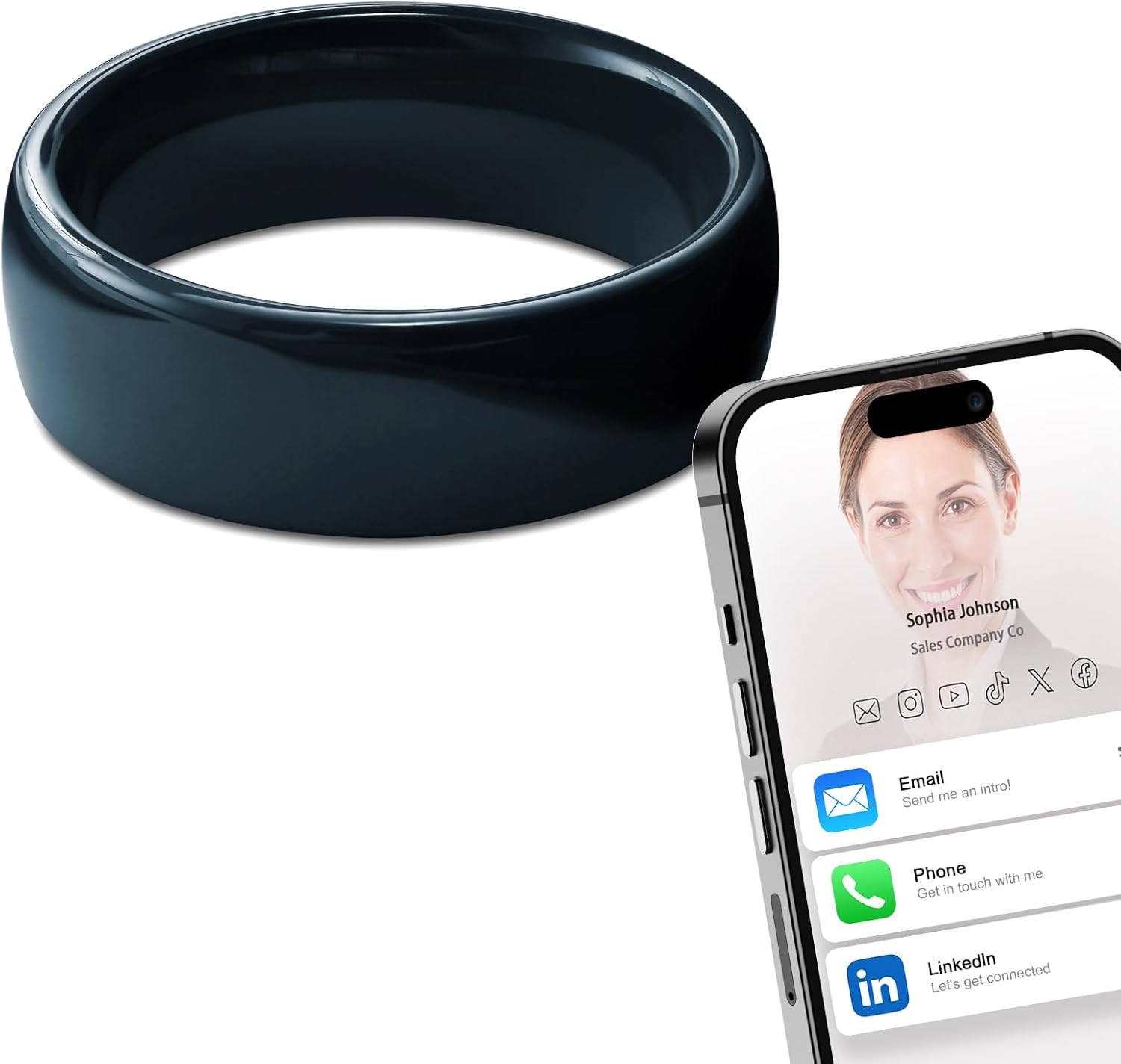 Ntag215 NFC Full Ceramic Smart - Smart Ring Nfc Pay recensie en prijs