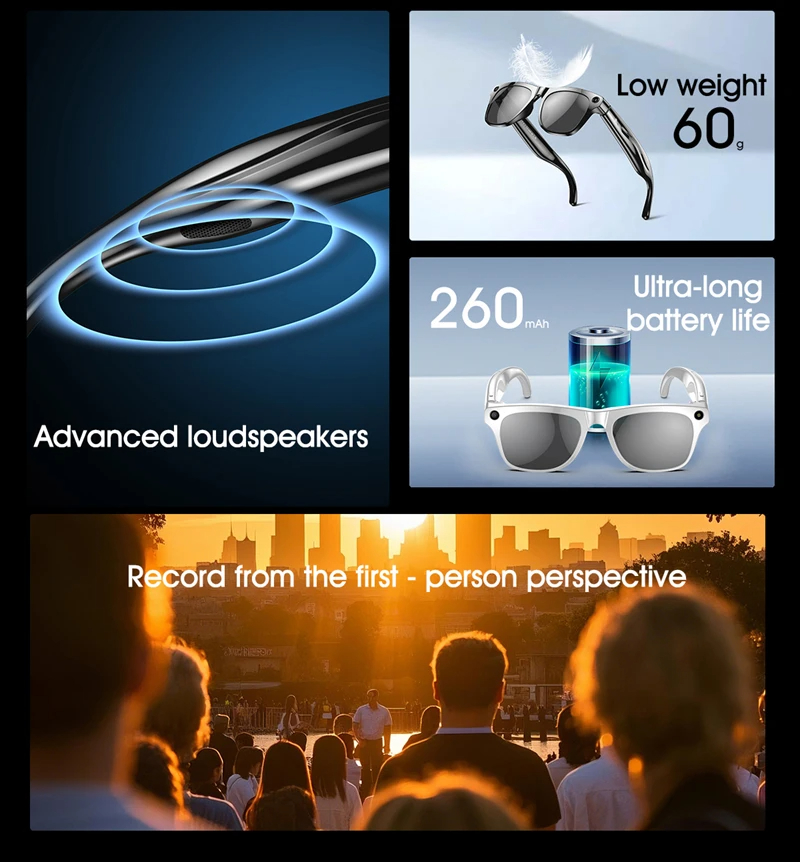 8K AI Smart Glasses Bluetooth  - Smart Glasses Lens recensie en prijs