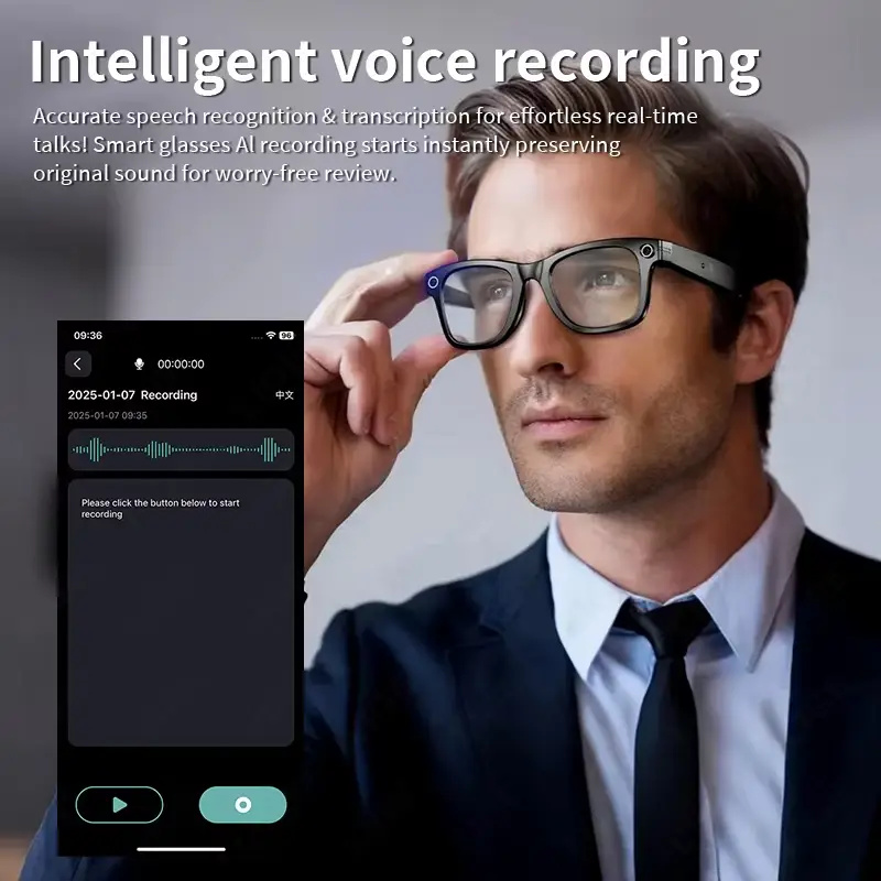 AI Smart Glasses with 8MP Came - Smart Glasses Lens recensie en prijs